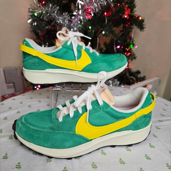 Nike Shoes - Nike Wmns Waffle Debut Vintage 'Stadium Green Opti Yellow' Size 8.5
